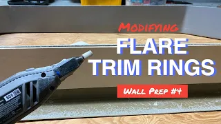 Ford Transit Van Build | Modifying Flare Trim Ring Depth for the Perfect Wall Panel Fit