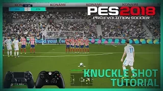 PES 2018 Knuckle Shot Free Kick Tutorial [PC, PS4, Xbox]