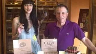 Smoking Hot Cigar Chick & Santa Barbara Cigar Presents