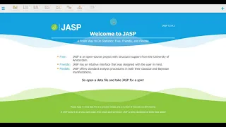 Корреляционный анализ в JASP