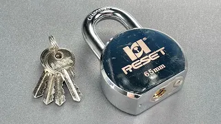 [1275] 40-Year-Old Flaw In A New Lock (Reset Round Body Padlock)