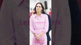 let's go pink. How do you like Kate Middleton in pink let me know in comment section #katemiddleton