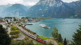 Traumhafte Bahnstrecken der Schweiz – Im Gotthard Panorama Express vom Vierwaldstätte