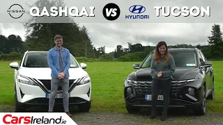 Family Car Face-Off: Nissan Qashqai Vs Hyundai Tucson.