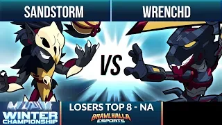 Sandstorm vs Wrenchd - Losers Top 8 - Winter Championship NA 2020