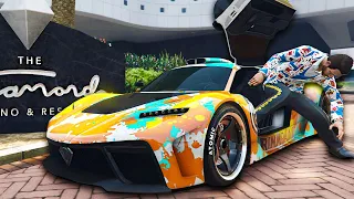 I Drove The Most Expensive Car To The Casino - GTA Online Casino DLC