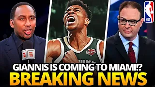 🔥OH MY GOODNESS! GIANNIS ANTETOKOUNMPO SIGN WITH THE MIAMI HEAT!? BREAKING NEWS | MIAMI SPORTS NEWS