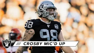 Maxx Crosby Mic'd Up vs. Bengals 'Come on, Ryan' | Raiders