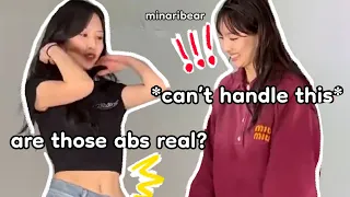 mina's *spicy* birthday dance and twice can't handle it