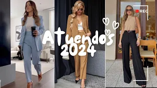 HERMOSOS ATUENDOS ELEGANTES 2024❤️ LO ÚLTIMO EN MODA #tendencia2024 #trending