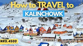 NEPAL Solo Travel Vlog🇳🇵-KATHMANDU to KALINCHOWK- Trip Details with Room/Food Prices
