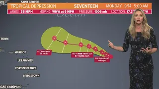 National Hurricane Center: Two new tropical depressions form