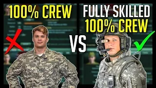 ► Skilled vs Unskilled 100% Crew has BIG Difference - World of Tanks Crew Skills Guide