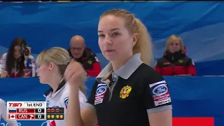 Jones (CAN) vs. Moiseeva (RUS) - 2018 Ford World Women's Curling Championship