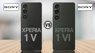 Sony Xperia 1 V Vs Sony Xperia 1 VI.  #Trakontech.