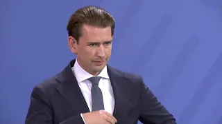 Germany Austria Relations | Merkel and Kurz give statements before talks in Berlin | Live