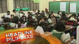 Shifting ipinatutupad sa mga eskuwelahan dahil sa kakulangan ng classroom | TeleRadyo