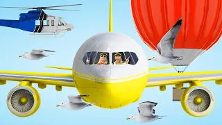 Airplane Song for Kids | Kids Songs & Nursery Rhymes | Aeroplanes for Kids | What do you see?