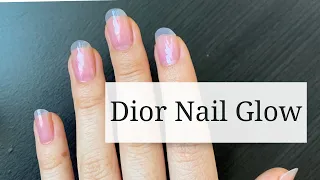 dior nail glow review + demo | moorimin