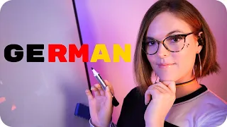 ASMR Teaching You GERMAN! 🇩🇪 Relaxing Ear to Ear Words for Sleep and Study