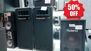 Japan surplus speakers amplifier | Roland | Yamaha | RAMSA | Toshiba | Kenwood | victor pioneer Bose