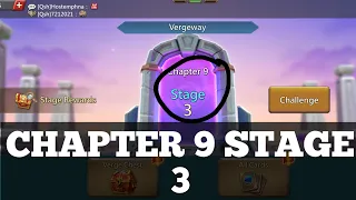 Lords Mobile Vergeway Chapter 9 Stage 3 Easiest Guide || Chapter 9 Stage 3 @gamesumarwal3037