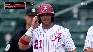 #1 Texas AM vs #18 Alabama | Full College Baseball 04/19/2024