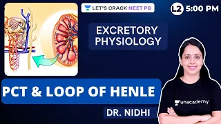Excretory  Physiology | PCT & Loop of Henle | NEET PG 2021 | Dr. Nidhi