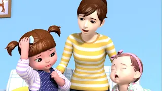 Смешная младшая сестра - Мультфильмы для девочек - Консуни мультик - Kids Videos