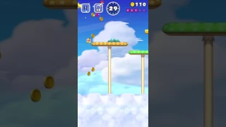 Super Mario Run - World 5-1 Lukitu's Revenge - Pink Coins