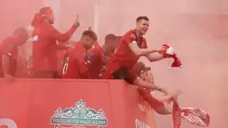 Liverpool Fc Champions League  Parade 4K