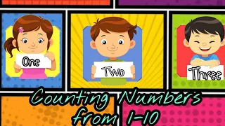 Counting Numbers from 1-10|Educational Channel | Spelling Words|Number for kids