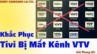 Khắc Phục Tình Trạng Tivi Bị Mất Kênh VTV - Hải Phong RV