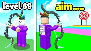 Roblox I Upgraded My Bow To Shoot An Arrow MAX Speed