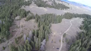 Aerial footage of Timber Creek Campground