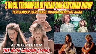 DUA BOCIL TERDAMPAR DAN BERTAHAN HIDUP DI PULAU TERPENCIL_ Alur Cerita THE BLUE LAGOON (1980)