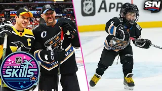 Sidney Crosby Teams Up With Alexander Ovechkin And Son Sergei For Breakaway Challenge