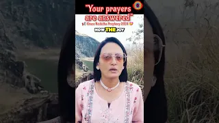 "YOUR PRAYERS ARE ANSWERED" PROPHECY PROPHETIC WORD 2024 END TIME PROPHECY GRACE NISHIDHA PROPHECY