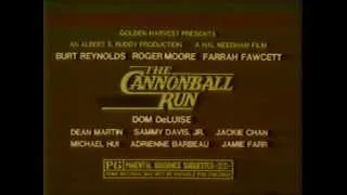 The Cannonball Run 1981 TV trailer