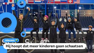 Schaatser Sven Kramer begint eigen schaatsschool