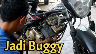 Buggy Satria FU 150 CC homemade // homemade Buggy // DIY mini jeep // rimbono homestay
