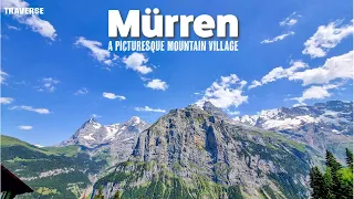 Mürren, Switzerland | Swiss Travel Vlog | Things To Do Near Interlaken | Swiss Mountain Life | 4K