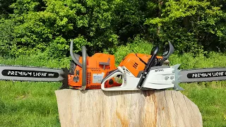 Husqvarna 365 Special and Stihl MS 500i