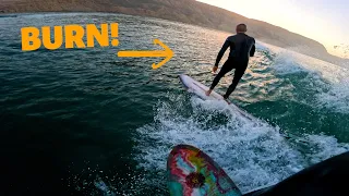 Surfing Imsouane Longest Right in the World (POV)