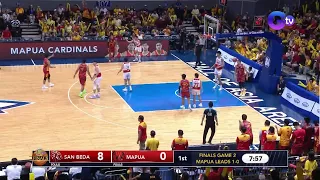 Jacob Cortez and Clint Escamis duel in Game 2 of the NCAA Finals | NCAA Season 99