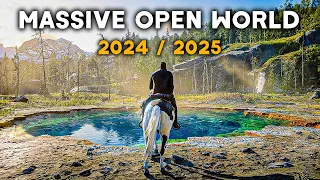 TOP 13 NEW Massive OPEN WORLD Upcoming Games of 2024 & 2025