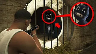 We Found CARTOON CAT in The SEWER in GTA 5... (Online)