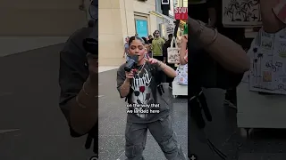 🔥I Was Not Expecting That From This Random Rapper in LA Part 2...🤯