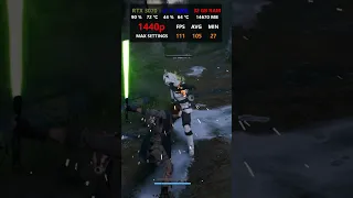 RTX 3070 Star Wars Jedi Fallen Order l 1440p Native l Max settings l