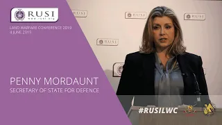 Penny Mordaunt at Land Warfare Conference 2019